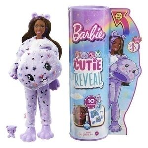 NIB. BARBIE Cutie Reveal Fantasy Series Teddy Bear